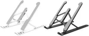 P1 Portable Foldable Laptop Stand Non Slip Desktop Notebook Holder Adjustable Laptop Stand Lifting Bracket Cooling