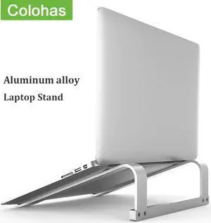 Aluminum Alloy Laptop Stand 11-17 inch Folding Notebook Stand For Macbook Air Pro Lapdesk Non slip Computer Cooling Bracket
