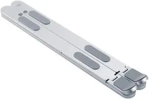Laptop Stand, Portable Computer Laptop Mount, Aluminum Laptop Riser with 9 Levels Height Adjustment, Fully Collapsible