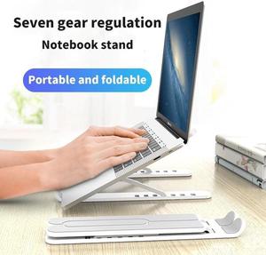 Adjustable Laptop Stand Holder For Macbook Air 13 Pro 13 16 iPad Pro 12.9 11 2020 Tablet Foldable Notebook Monitor Standing Desk