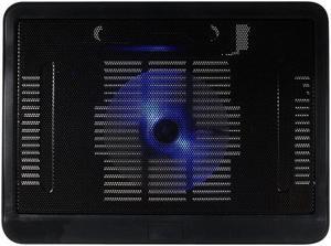 New Black Ultra Thin Laptop Cooling Pad Adjustable Stand Notebook Ventilation Fan USB Computer Bracket Cooler
