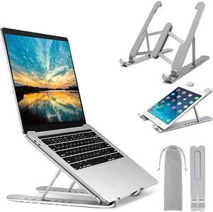 Foldable Laptop Stand Non Slip Tablet Desktop Holder For Macbook Pro Air Notebook Stand Laptop Cooler Holder Laptop Accessories