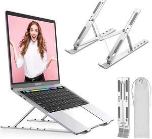 Laptop Stand Rack X Style Adjustable Foldable Aluminum Alloy Office Desktop Notebook Holder Desk For 7-17.3 Inch Macbook Pro Air