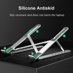 New Laptop Stand for MacBook Pro Air Notebook Foldable Aluminium Alloy Laptop Holder Bracket Laptop Holder for Notebook