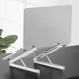 Portable Laptop Stand Rack Holder ABS Foldable Height Adjustable Computer Cooling Bracket Riser Desktop Laptop Accessories