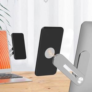 Portable Laptop Stand Live Stream Mount Holder Home Office Ergonomic Magnetic Suction Mini Lightweight Notebook Stand