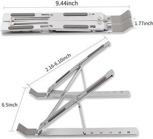 Portable Adjustable laptop stand for macbook notebook pc Desktop Aluminum Ventilated Cooling Folding monitor Holder accessories