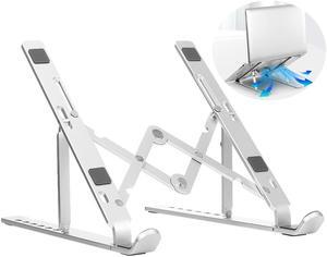 7 level Laptop Stand Adjustable notebook stand for MacBook Aluminum Alloy Portable Foldable Laptop Holder For Macbook Pro Air