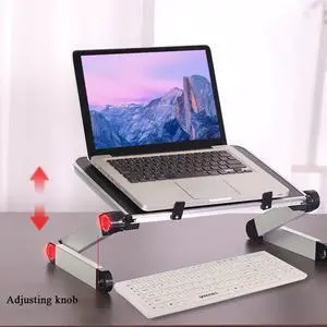 Adjustable Foldable Laptop Stand Non slip Desktop Notebook Holder Laptop Stand Suit For 15.6 inch laptop Tablet High Quality