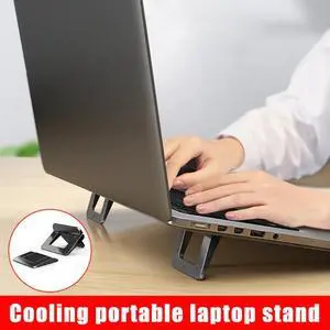 Laptop Stand for MacBook Pro Universal Desktop Phone Laptop Holder Mini Portable Cooling Pad Notebook Stand for Macbook Air