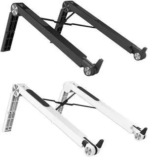 Laptop Cooling Stand Plastic Foldable Adjustable Angle Holder Bracket for Computer Laptop Notebook Tablet Book Universal Bracket