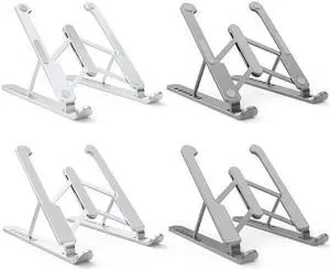 Folding Adjustable Laptop Stand Aluminum Desktop Notebook Holder Cooling Rack