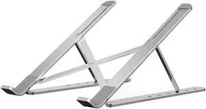 New Portable Aluminum Alloy Laptop Lifting Stand Bracket Foldable Height Adjustable Tablet Notebook PC Riser Support
