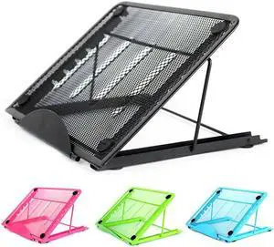 Portable Laptop Stand Adjustable Notebook Tablet Stand Foldable Desktop Bracket Ventilated Adjustable Laptop Stand for Notebook