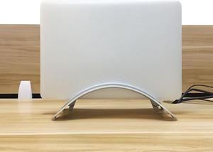 Aluminum Alloy Laptop Stand Holder Space Saving Laptop Vertical Stand Case Desktop Erected Holder for MacBook Pro Huawei