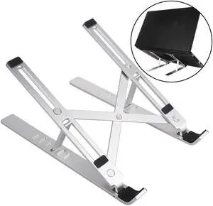 Adjustable Laptop Stand Tablet Cooling Holder Portable Aluminum Non slip Computer Bracket Lifting Holder for Notebook MacBook