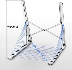 Adjustable Angle Multifunction Stand For Laptop Tablet Books Foldable Stands Mini Cooling Notebook Stand Aluminum Laptop Holder