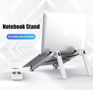 COOLCOLD Laptop Stand Adjustable Cooling Laptop Riser Holder Portable Ergonomic Bracket Notebook to 17 inch for MacBook Air Pro
