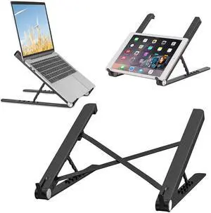 New Portable 5 Gears Adjustable Laptop Support Stand Folding Desktop Holder Bracket for Computer Notebook Tablet Laptop Holder