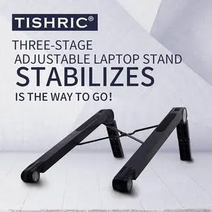 TISHRIC T6 Laptop Stand/Racks/Base/Holder Adjustable Foldable Laptop Stand Aluminium Notebook Stand Support Laptop Accessories