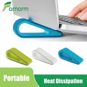 Mini Portable Simple Laptop Stand Heat Dissipation Adjustable Cooling Bracket Desktop Computer Increased Shelf Cooler Base