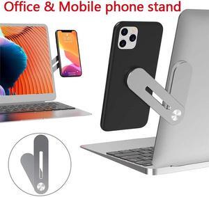 Laptops Stand Magnetic Screen Support Side Mount Connect Notebook Adjustable Phone Stand Holder Dual Monitor Clip Standing Desk