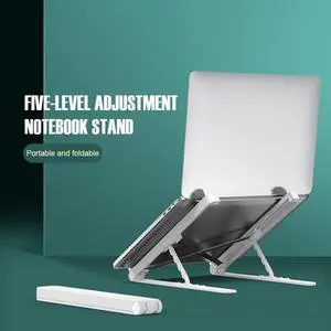 Portable Laptop Stand Foldable Support Base Notebook Stand Holder For Macbook Pro Air HP Lapdesk Computer Cooling Bracket Riser