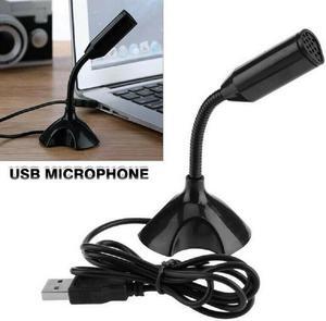 Adjustable USB Laptop Microphone Mini Studio Speech Microphone Stand Mic With Holder For Laptop Desktop PC High Quality