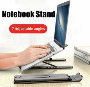 KISSCASE Computer Laptop Holder Support Base Notebook Stand For Macbook Pro Lapdesk Laptop Stand Foldable Cooling Bracket Riser