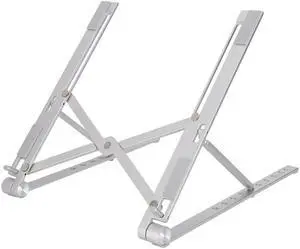 Aluminum Alloy Portable Laptop Stand Adjustable Notebook Cooling Stand Riser Foldable Laptop Bracket Support Holder