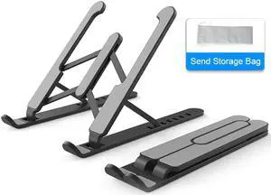 Portable Laptop Stand Foldable Support Base Notebook Stand Holder For Macbook Pro Air HP Dell Lapdesk Lifting Cooling Bracket