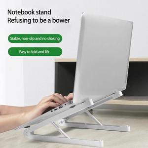 2020 New Lightweight Laptop Cooling Stand Plastic Vertical Laptop Stand Foldable Tablet Stand Bracket Laptop Holder for MacBook