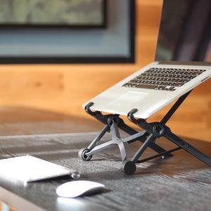 Foldable Laptop Stand Laptop Lapdesk Tablet Pc Stand 11.6Inch or Larger Size Protection of Cervical Vertebra Enhanced Nylon