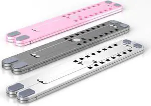 Adjustable Foldable Aluminum Laptop Stand Desktop Notebook Holder Desk Laptop Stand Portable Cooling Holder for MacBook Pro