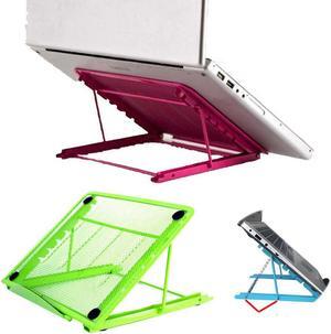 Laptop Holder Folding Laptop Steel Mesh Stand Cooling Pad Adjustable Laptop Stand Bracket Rolled Steel Tablet Holder Support