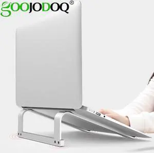 GOOJODOQ 11-17 Inch Aluminum Alloy Laptop Stand Folding Notebook Stand Non slip Computer Cooling Bracket For Macbook Air Pro