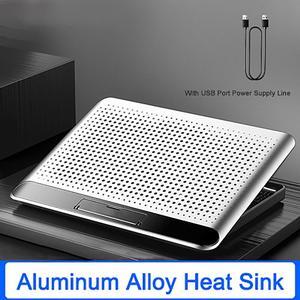 Portable Laptop Cooler Stand Gaming Cooling Support Dual USB Bracket Height Adjustable Notebook Stand With Fan For Macbook Pro