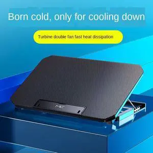 Laptop Mute Cooling Notebook Cooler 2 Air Cooled Fan Tablet Adjustable PC Support Base Portable Gaming Material Laptop Stand New