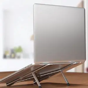 LLANO Portable Laptop Stand Foldable Notebook Stand Holder For Macbook Lapdesk Computer Cooling Bracket Flat Bracket Lift Table