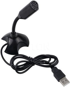 Hot Mini USB Studio Speech Microphone Adjustable Laptop Microphone Stand Mic With Holder For Desktop PC