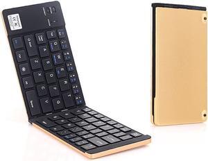 GK228 BT Wireless Keyboard scissors Switch design 66 Keys Folding Mini Portable Office Keyboard with multifunctional stand board