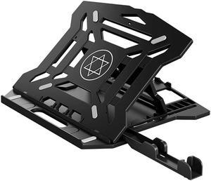 Laptop Stand Foldable Support Base Desktop Elevated Bracket Hanging Rack Cooler Pad Liftable Rotatable Portable Bracket PCHolder