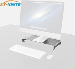 Aluminum Bracket Computer Monitor Stand Holder Display Screen Storage Rack Laptop Heindghtening Mount for Desktop Notebook