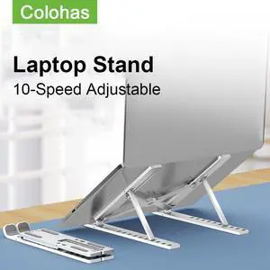 Portable Laptop Stand Folding Support Base Notebook Stand For Macbook Pro Lapdesk Computer Laptop Holder Cooling Bracket Riser