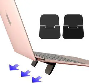 2 Pcs Universal Laptop Stand Foldable Notebook Bracket Holder Cooler Radiator For IPad MacBook Air Mac Desk Stand Tablet Mount