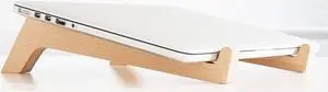 Portable Wood Rack Desktop Holder Stand Add Height Notebook Bracket for Laptop Computer