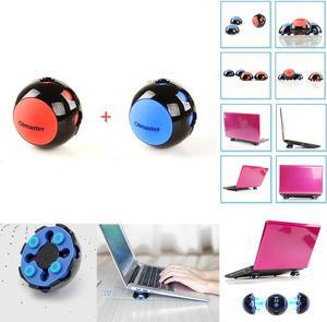 2020 1 Set Laptop Stand Cooler Ball Anti Slip Silicone Pad Heat Dissipation Skidproof Portable for Macbook Notebook #LR1