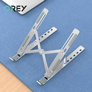 Portable Laptop Stand Aluminium Adjustable Notebook Stand For Macbook Pro Foldable Base Laptop Holder Computer Cooling Bracket