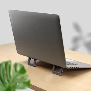 2PCS Universal Mini Folding Portable Laptop Stand Holder Notebook Cooler Bracket Cooling Pad Laptop Heat Reduction Pad Accessory