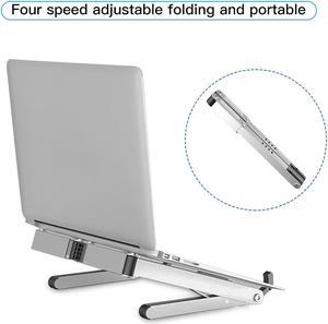 Laptop Stand Notebook Computer Folding Holder Aluminum Alloy Adjustable Cooling Bracket for macbook Pro Air